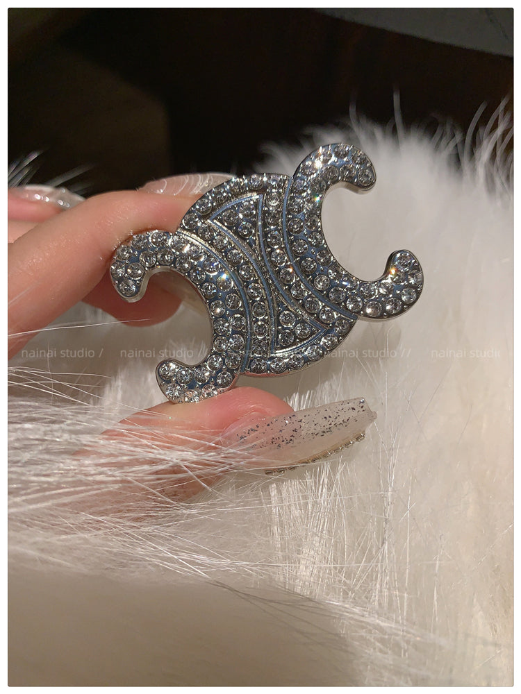 【小物】ダイヤモンドブローチG23499