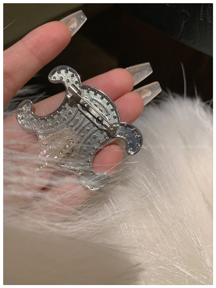 【小物】ダイヤモンドブローチG23499