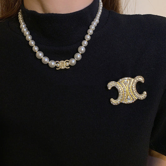 【小物】ダイヤモンドブローチG23499