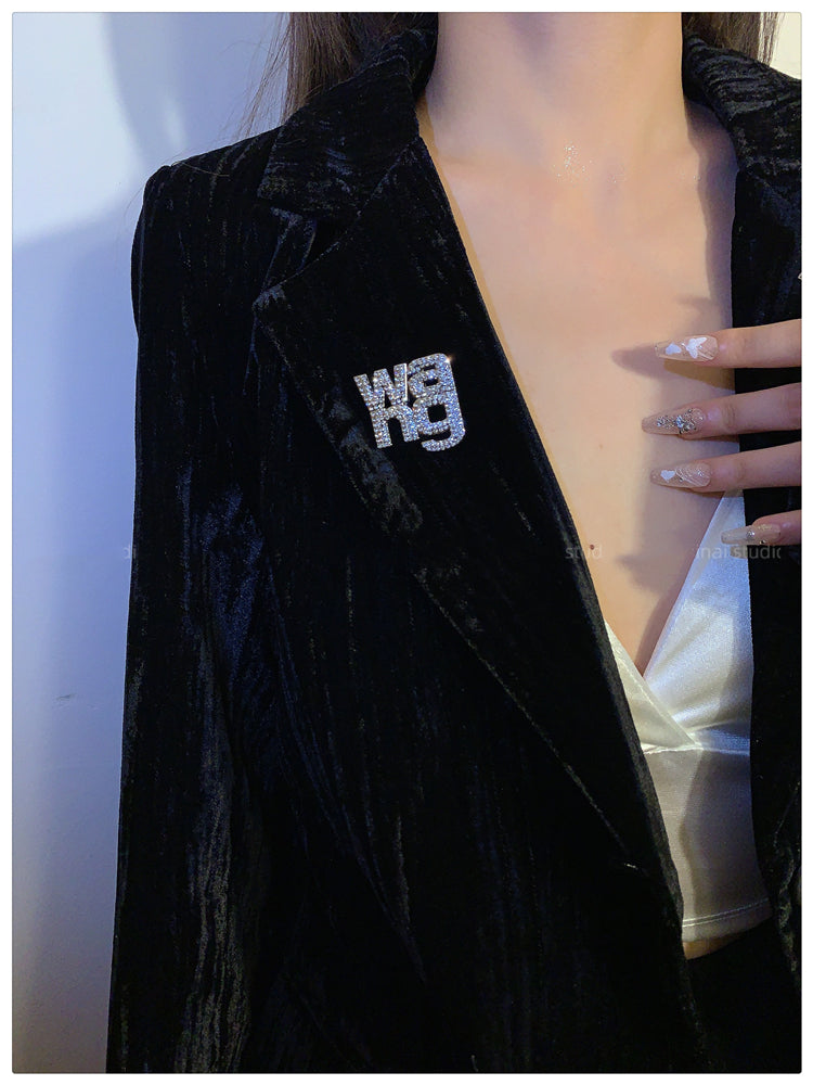 【小物】ダイヤモンドブローチG23500