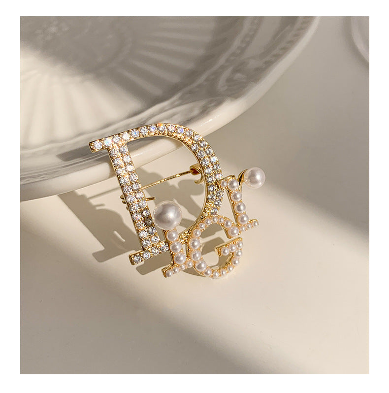 【小物】パールブローチG23503