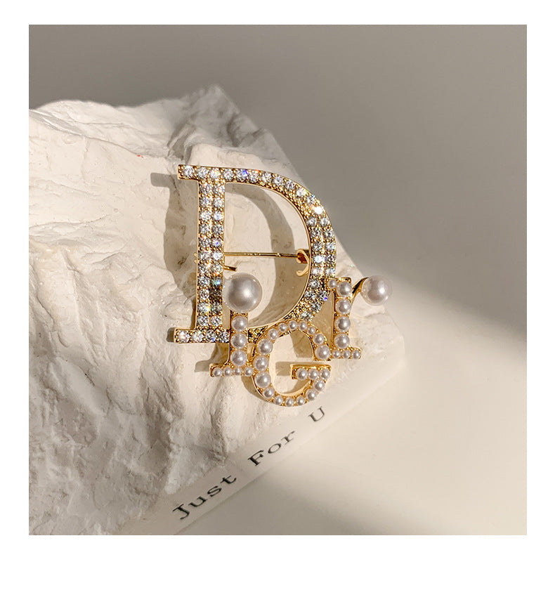 【小物】パールブローチG23503