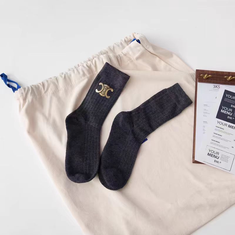 【ホーム・生活】6色展開靴下G23513