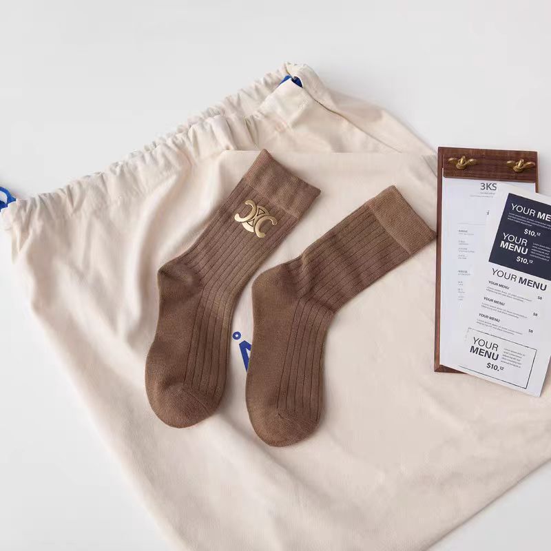 【ホーム・生活】6色展開靴下G23513