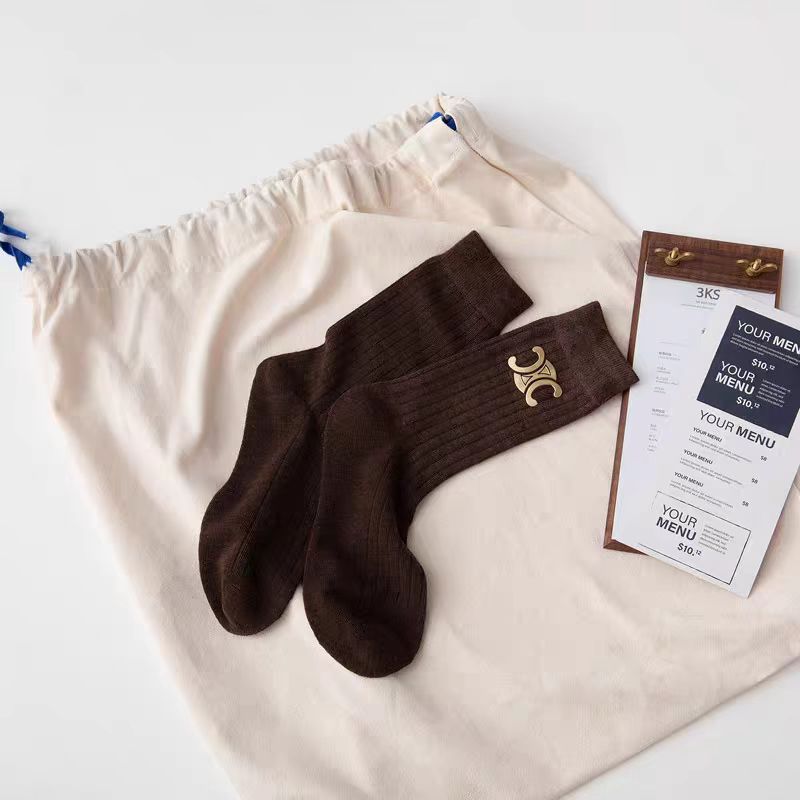 【ホーム・生活】6色展開靴下G23513