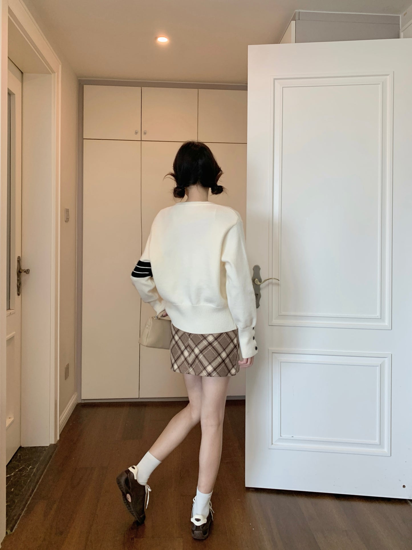 【outer】キャンパスニットカーディガンG23518