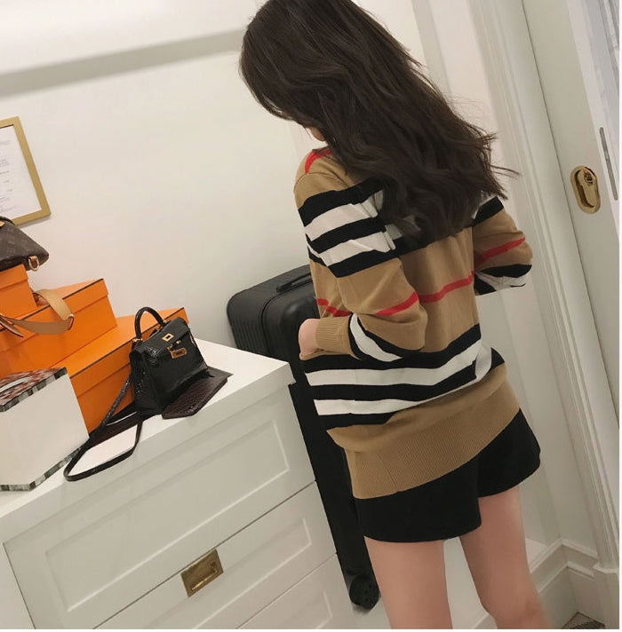 【outer】長袖ニットカーディガンG23531