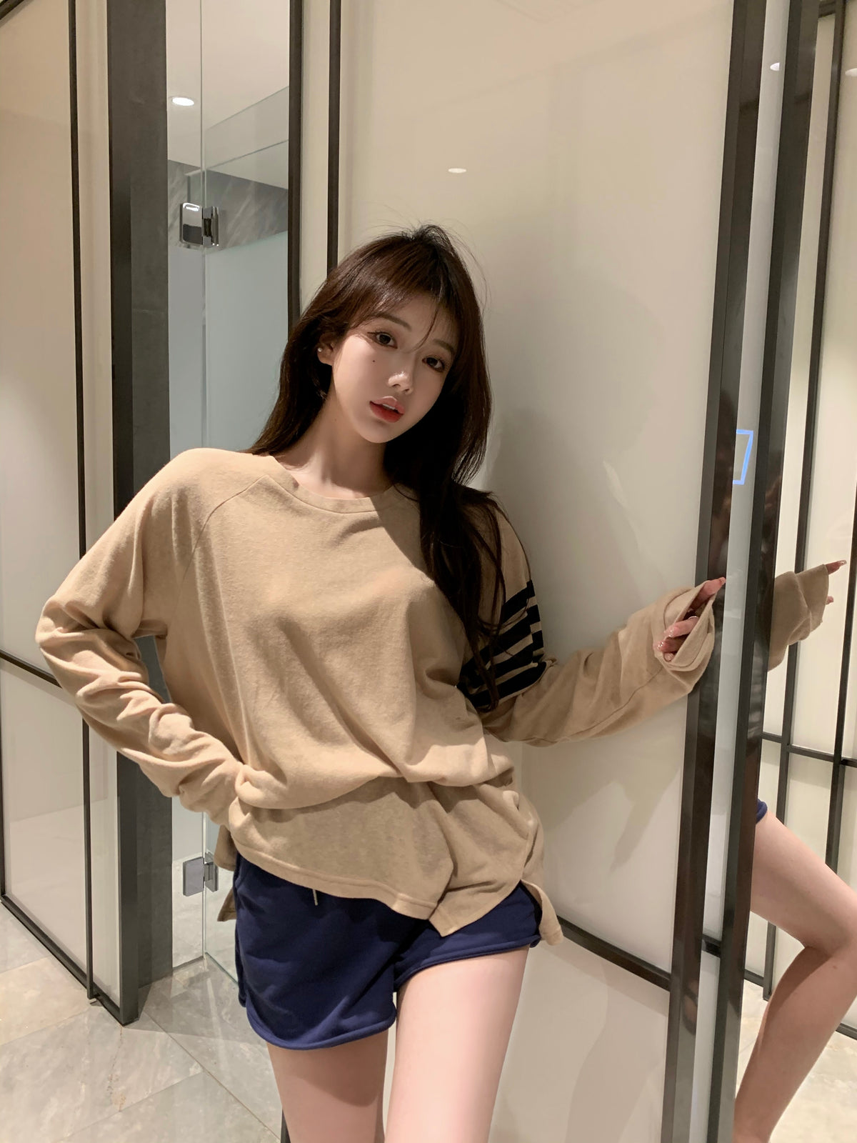 【tops】ゆったり長袖TシャツG23540