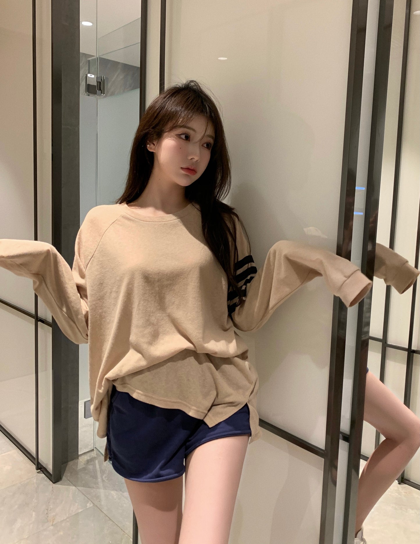 【tops】ゆったり長袖TシャツG23540