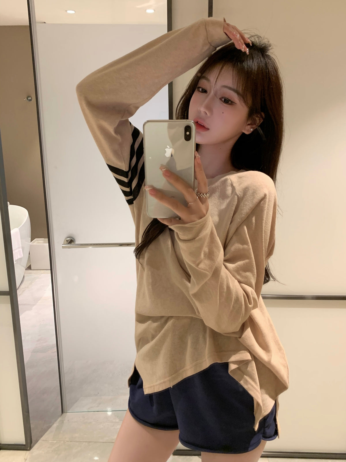 【tops】ゆったり長袖TシャツG23540
