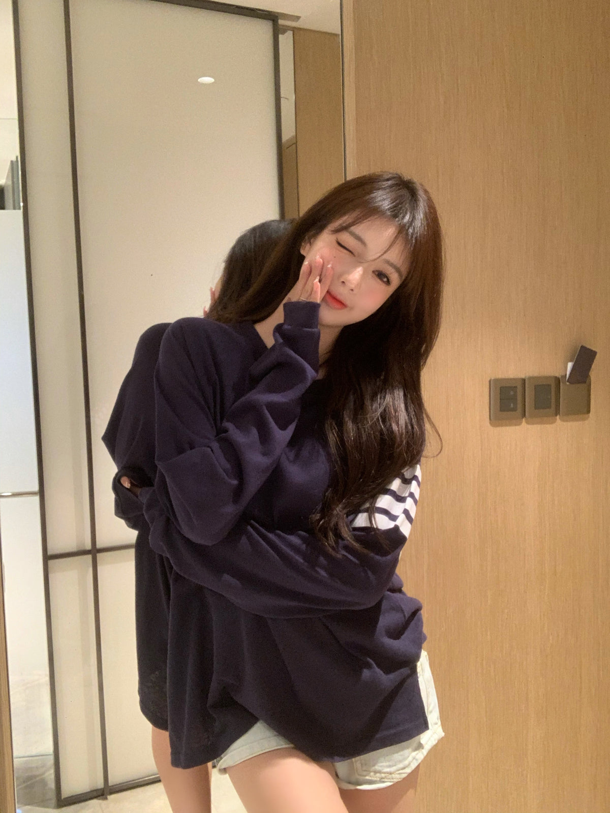 【tops】ゆったり長袖TシャツG23540
