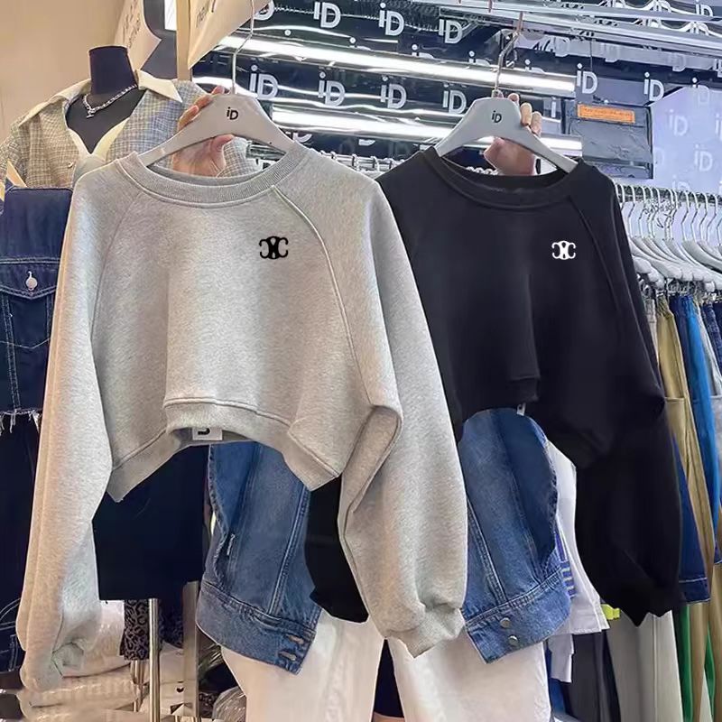 【tops】ストライプ柄春秋パーカーG23543