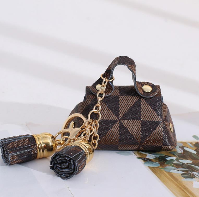 【小物】3色キーホルダーミニバッグF8160