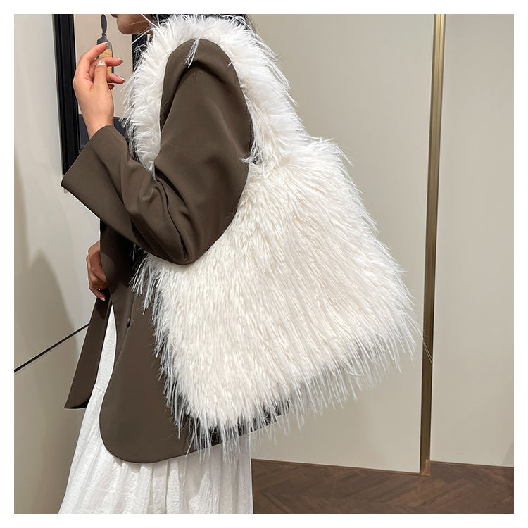 【小物】10色ふわふわショルダーバッグG23559