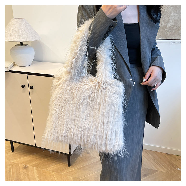 【小物】10色ふわふわショルダーバッグG23559