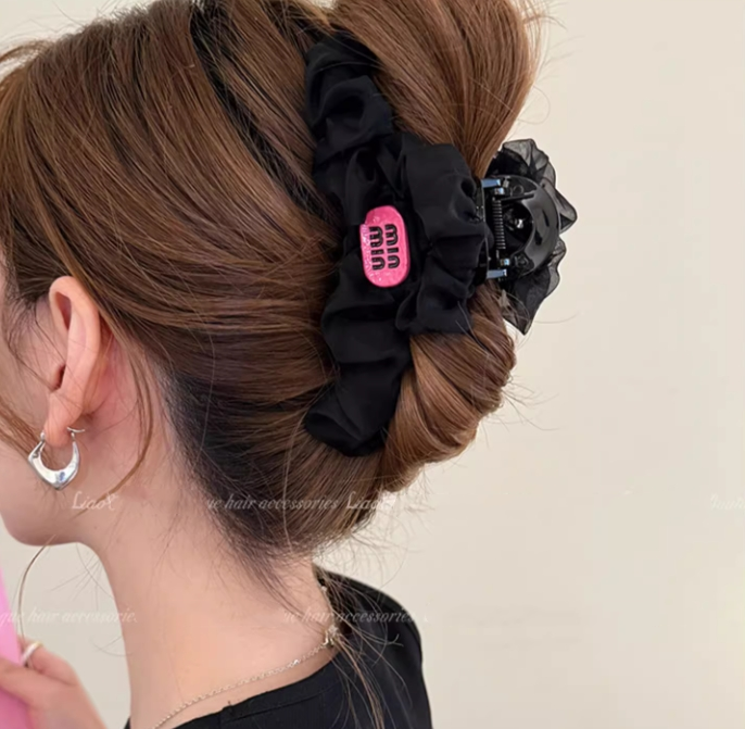 【小物】2色ヘアクリップアクセサリーG23565