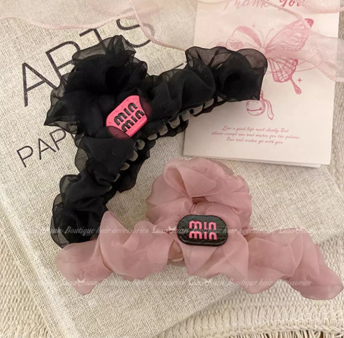 【小物】2色ヘアクリップアクセサリーG23565