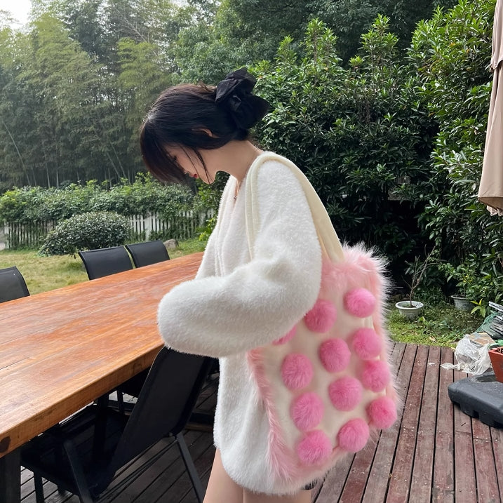 【小物】ふわふわショルダーバッグG23570