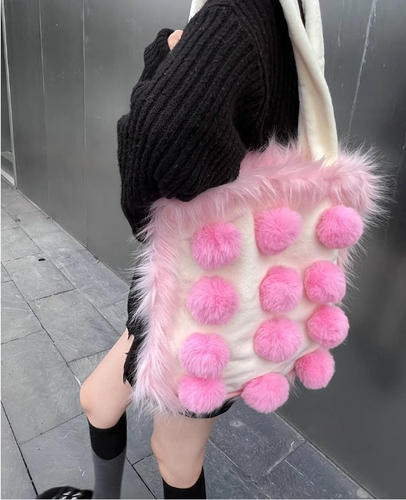 【小物】ふわふわショルダーバッグG23570