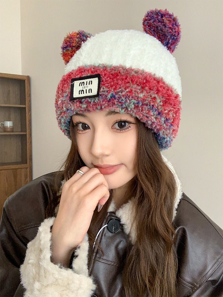 【小物】小顔効果ニット帽子G23574