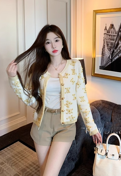 【outer】ニットカーディガンG23580