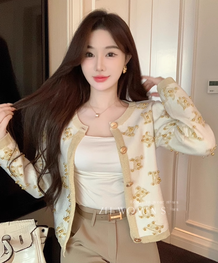 【outer】ニットカーディガンG23580