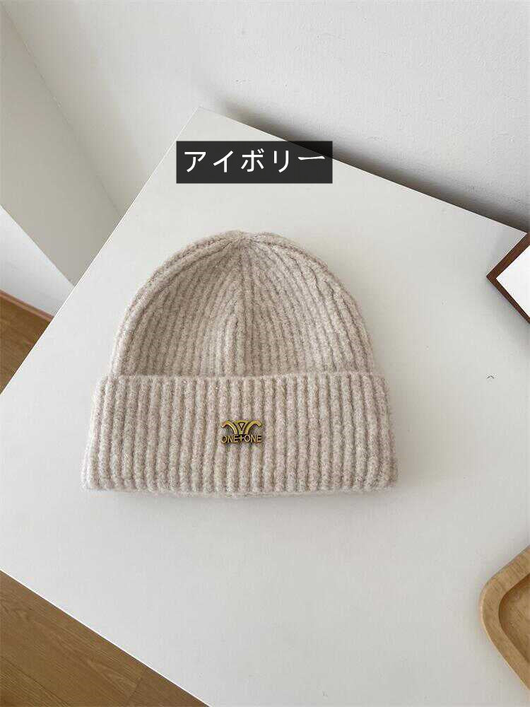 【小物】小顔効果ニット帽子G23581