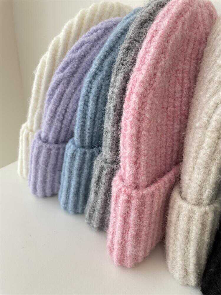 【小物】小顔効果ニット帽子G23581