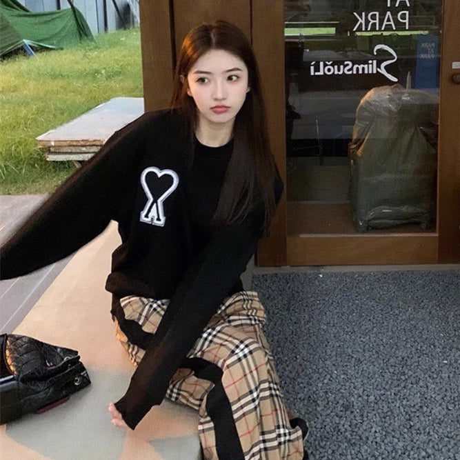 【tops】ラウンドネックパーカーG23587