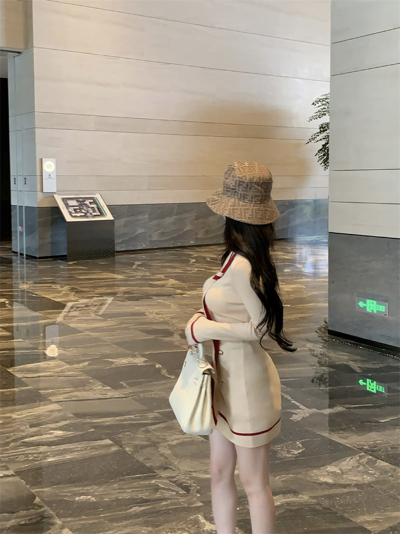 【dress】VネックタイトデートワンピースG23608