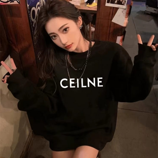 【tops】春秋ラウンドネックパーカーG23611