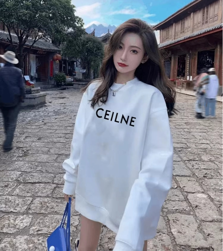 【tops】春秋ラウンドネックパーカーG23611