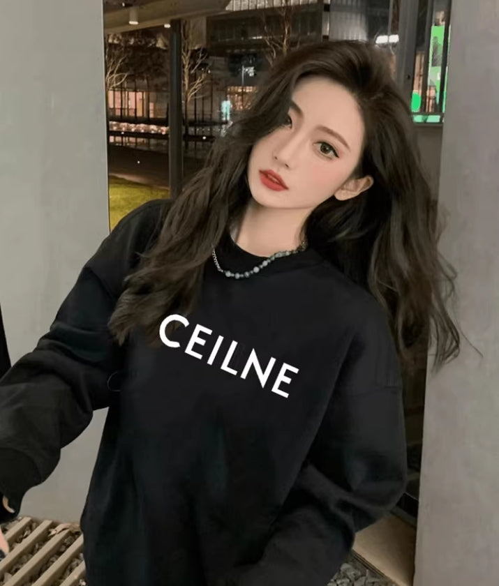 【tops】春秋ラウンドネックパーカーG23611