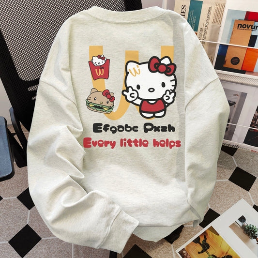 【tops】ラウンドネック長袖TシャツG23613