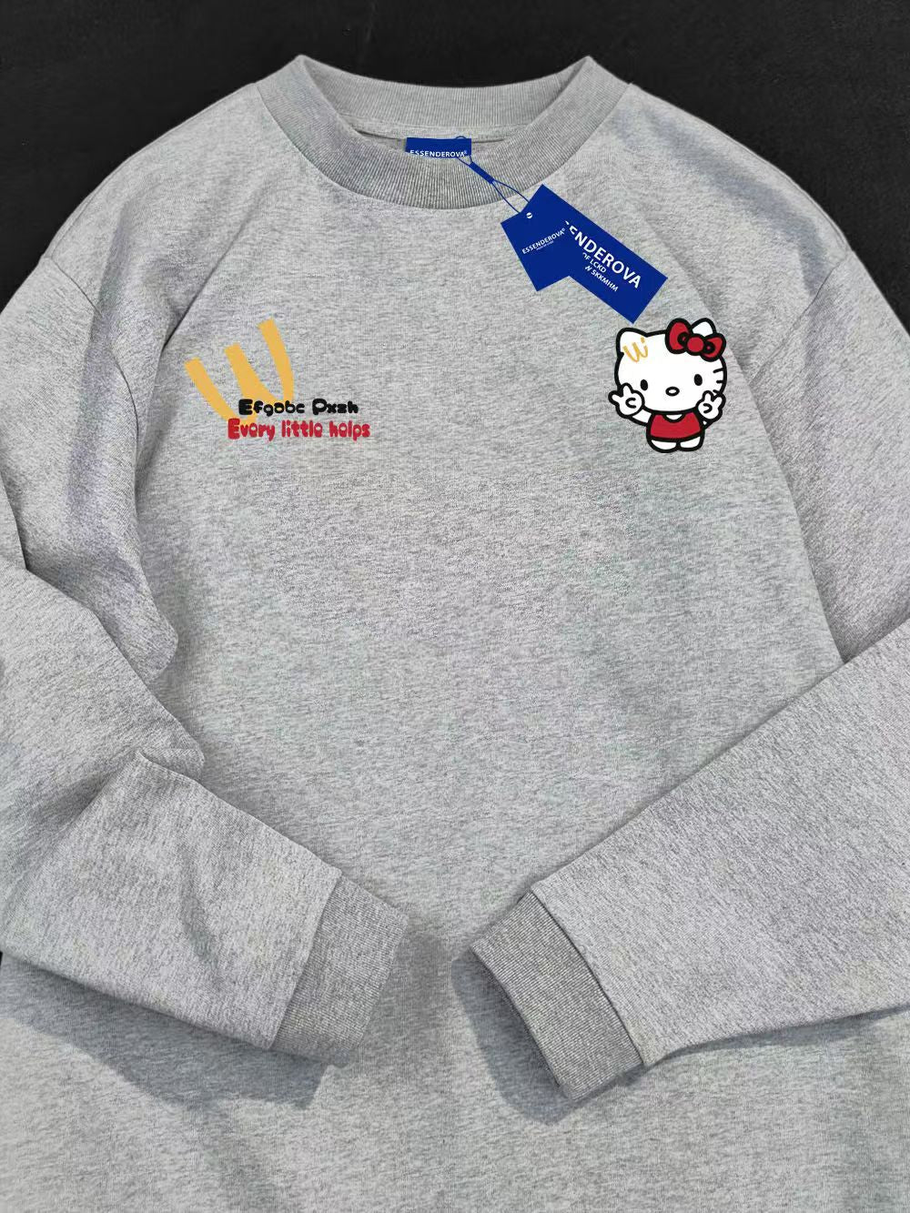【tops】ラウンドネック長袖TシャツG23613