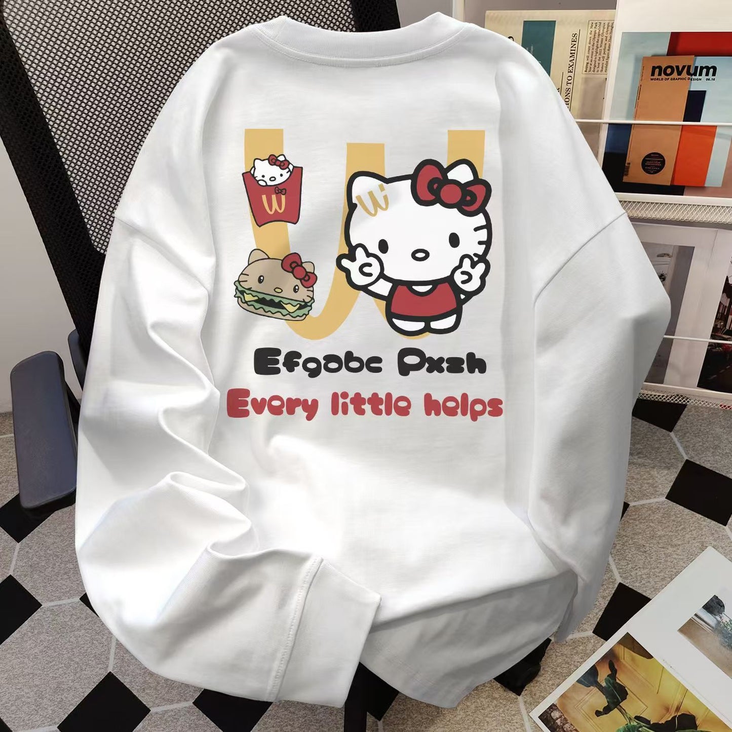 【tops】ラウンドネック長袖TシャツG23613