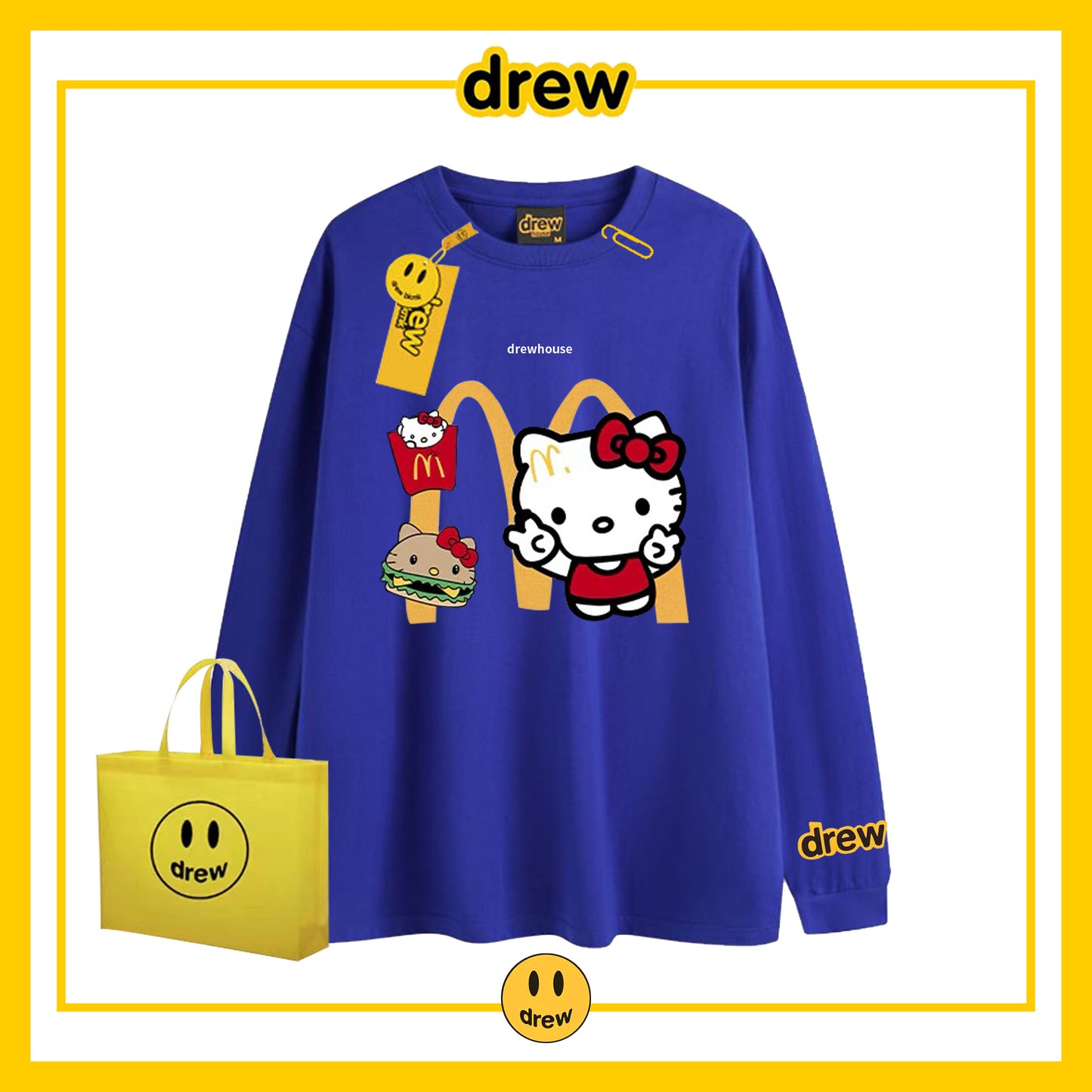 【tops】ラウンドネック長袖TシャツG23614