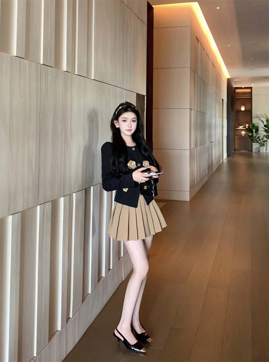 【outer】パフスリーブフラワーアウターG23626