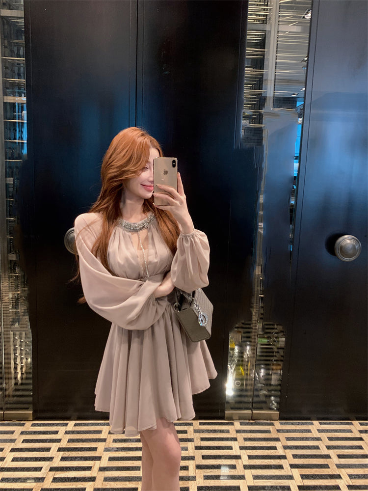 【dress】ダイヤモンドデートワンピースG23635