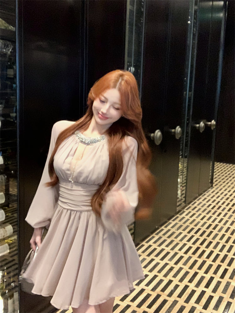 【dress】ダイヤモンドデートワンピースG23635