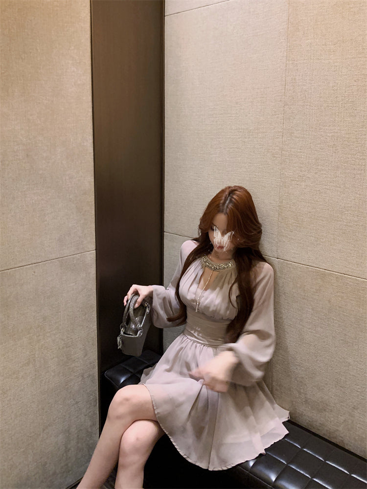 【dress】ダイヤモンドデートワンピースG23635