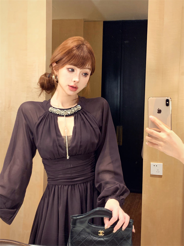 【dress】ダイヤモンドデートワンピースG23635