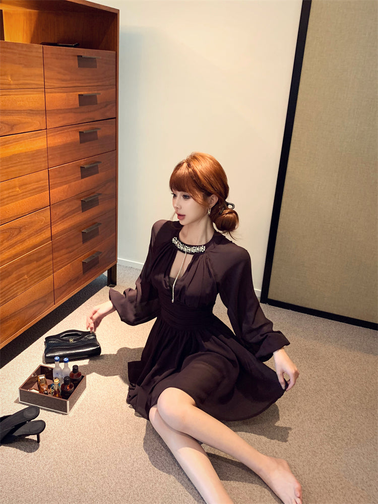 【dress】ダイヤモンドデートワンピースG23635