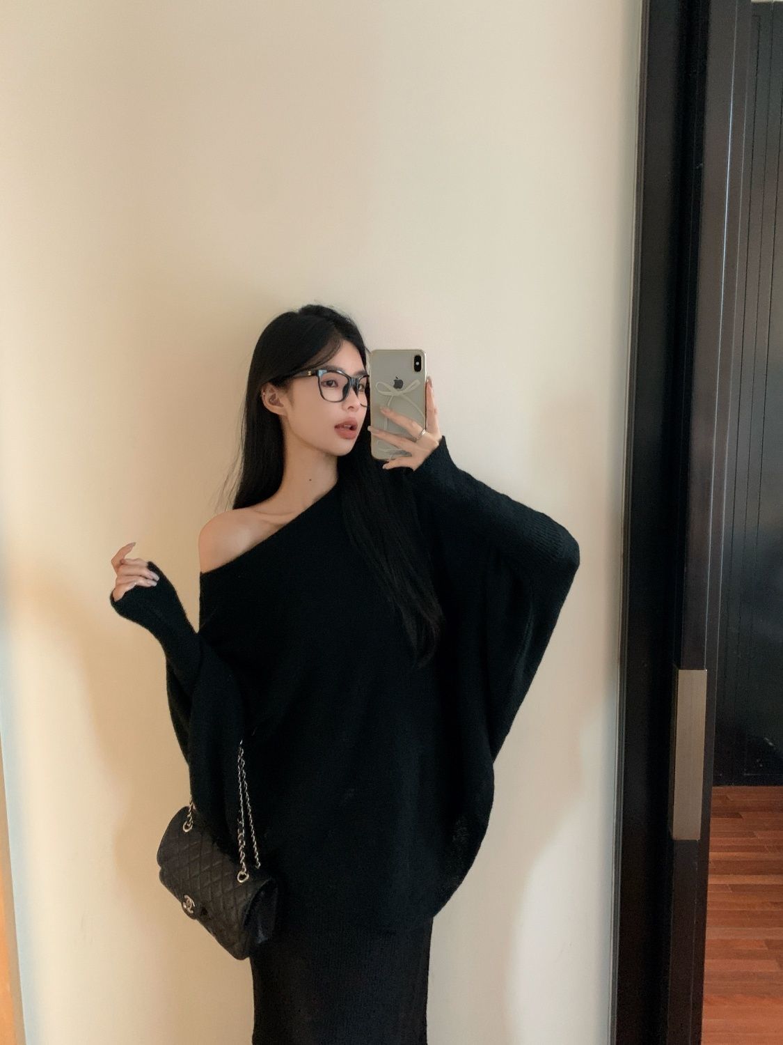 【tops】ドルマンスリーブニットセーターG23658