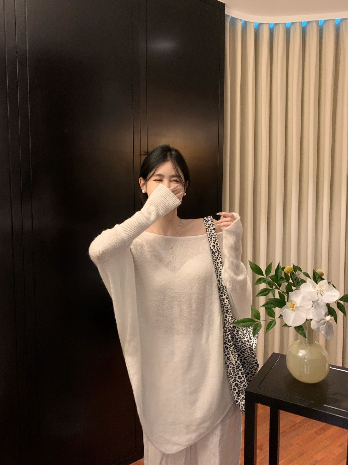 【tops】ドルマンスリーブニットセーターG23658