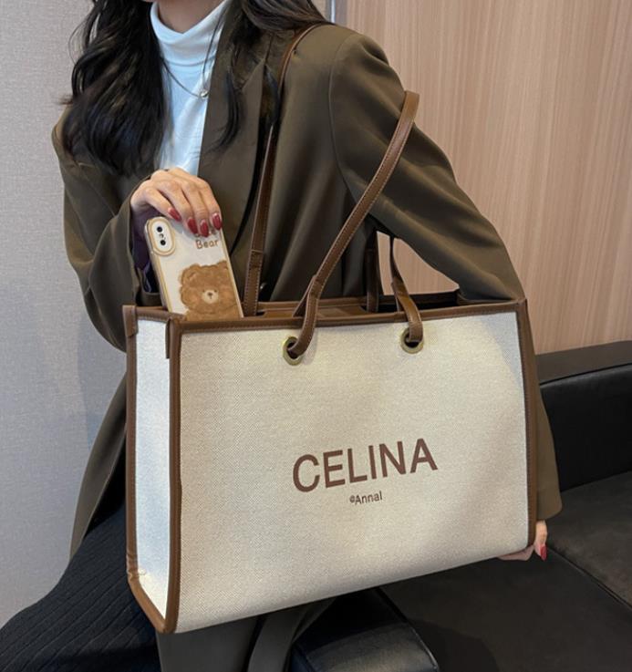 【小物】英字柄ショルダーバッグF8194