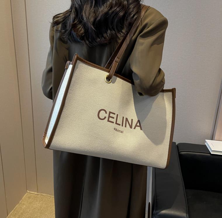 【小物】英字柄ショルダーバッグF8194