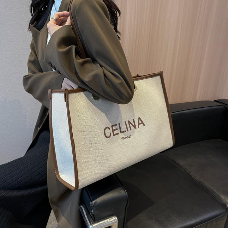 【小物】英字柄ショルダーバッグF8194