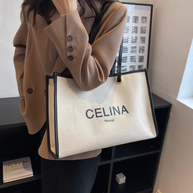 【小物】英字柄ショルダーバッグF8194