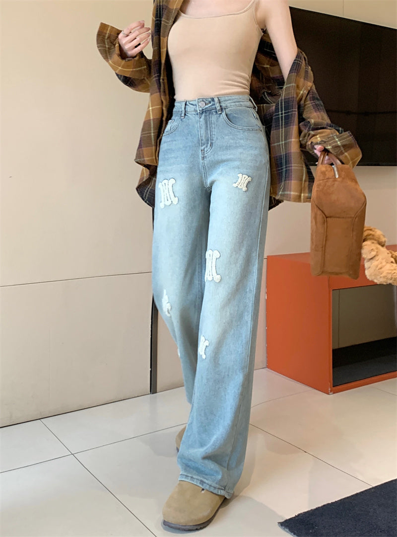 【bottoms】デザインデニムガウチョパンツG23676